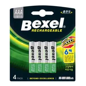 벡셀 충전지(에네루프) AAA (1판=4EA)