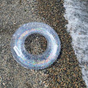 쿨로하 펄 반짝이 투명튜브 스팽글튜브 100cm 80cm