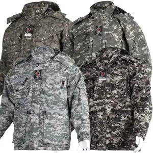 겨울작업복상의 작업복점퍼 밀리터리 배달 방한복 작업잠바