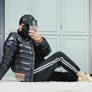 졸리 압축 기모 여성 스판 밴딩 조거 팬츠 슬랙스 트레이닝 바지  츄리닝