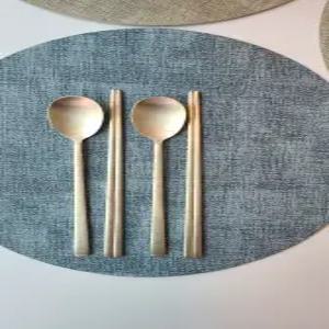 방짜유기 1인 수저세트