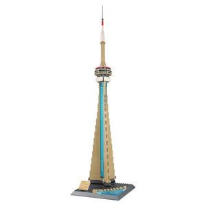 CN타워 400조각(PCS) 건축물 건물 레고 호환 중국 L사 블럭