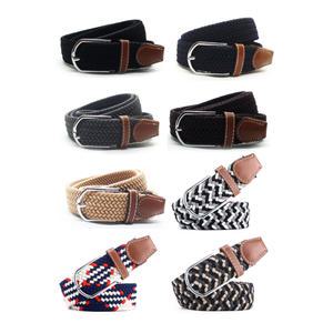 캐쥬얼 스판벨트 학생 위빙 밴딩 벨트 허리띠