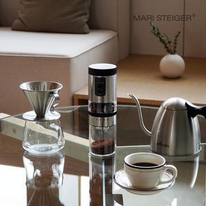 [2세대] 마리슈타이거 루미 충전식 무선전동 원두분쇄기 캠핑 홈카페 커피 그라인더