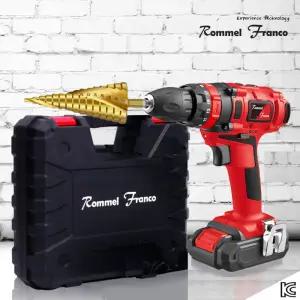롬멜프랑코 Active The Plus  충전식 무선 해머 전동드릴 & 드라이버 가정용 공구세트