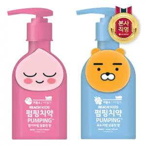 REACH 키즈 피규어 펌핑치약 160g × 1개