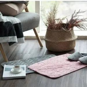 [텐바이텐]헤링본 퀼팅 극세사 발매트(2color)_(1071978)