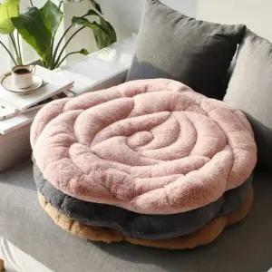 [텐바이텐]장미 극세사 방석 - 3color_(2802799)