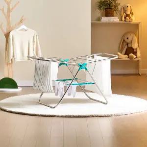 [리빙코아]국산 올스텐 빨래건조대 소형 원룸 자취방