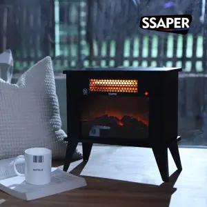 셰퍼 페트라 벽난로 히터 JSK-20048 사무실 가정용 온풍기 전기 난로