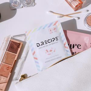 디레시피  저자극 클렌징티슈  개별포장 22개입 1개