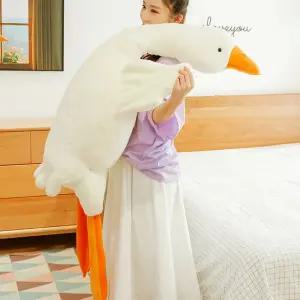 초대형 오리 바디필로우 조규성 오리 거위 인형 죽부인쿠션 160cm
