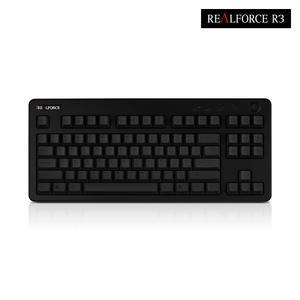 국내정발 리얼포스 R3 블랙 토프레 무접점 키보드 텐키리스