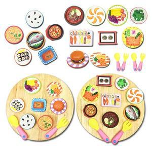 [신세계몰]DS045 소프트 음식세트 B형/음식모형/소꿉놀이/식사예절/한식/양식/일식/중식/밥상