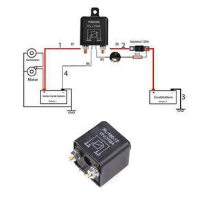 락모터스 릴레이 100A 120A 12V 대용량 파워릴레이 보조배터리 방전방지 콤프레셔