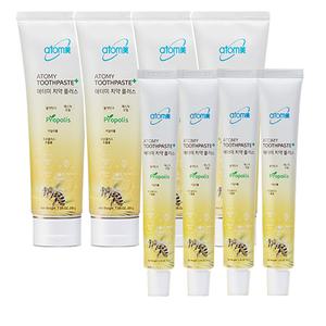 무료 애터미 치약 플러스 200g 4개 + 50g 4개