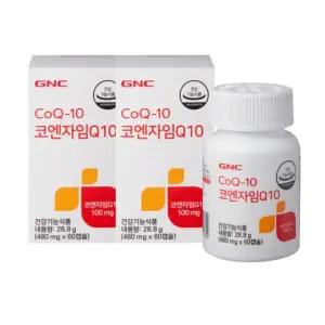 [롯데백화점]GNC [GNC] 코엔자임Q10 (480mg X 60캡슐 X 2개/ 4개월분) /코엔자임큐텐