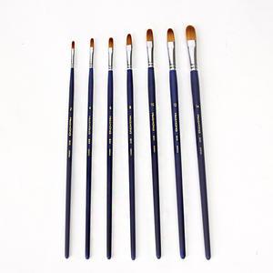 화홍 800 유화&아크릴붓 7본조세트 /유화붓/평모/아크릴용