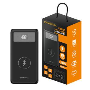 112W 40000mAh PPS 초고속 무선충전 대용량 보조배터리 / 맥스틸 GM-PW4012