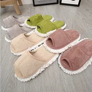 청소슬리퍼 리필 탈부착형 걸레실내화 거실화 슬리퍼 국산제조 벨크로탈부착 엘키