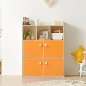 [우아미가구]마임 3단 장난감 수납장 800