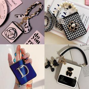 갤럭시 Z플립7/6/5/4/3 케이스 명품 가죽 럭셔리 제트플립 휴대폰 핸드폰