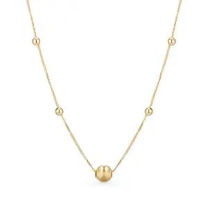 18k 콩콩이 볼 목걸이