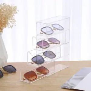 [텐바이텐]투명 아크릴 안경 선글라스 보관케이스 서랍정리함