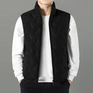 남성 기모안감 방한조끼 따뜻한 패딩조끼 일상복 근무복 사무복