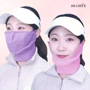 닥터체크 방한용 볼커버 마스크 겨울 골프 여성 자외선차단
