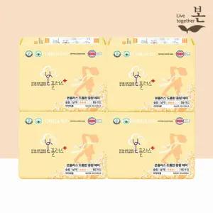 유기농본 본플러스 중형 16P 4팩