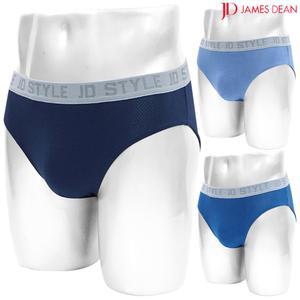 제임스딘 남자 베이직 에어로쿨 메쉬 삼각 팬티 3매입 JHMPV021