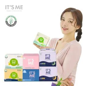 잇츠미 팬티형 생리대 유기농 입는오버나이트 8PX2팩 외 중형 대형 소형 롱라이너 팬티라이너 오버나이트