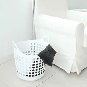 1+1 다용도 파스텔 빨래 세탁 바구니 3컬러 중 대 특대)