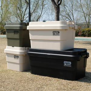 카고박스 대형 캠핑 수납 트렁크 정리 수납함 컨테이너 30L 50L 70L