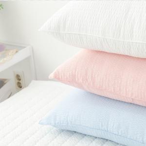 시원한 시어서커 리플 여름 베개커버 2p 제공 50x70