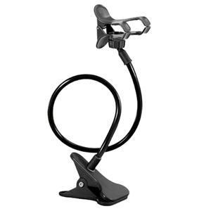 알파커머스 다용도 자바라 휴대폰 거치대 75cm, 블랙, 1개