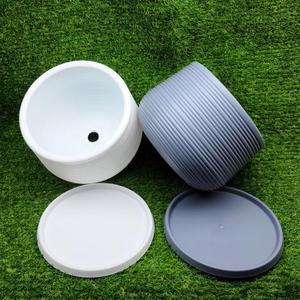 고강도 플라스틱화분 단지형 23x17cm 미니