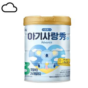 남양 아기사랑 수 어드밴스 분유 750g 1개 3단계