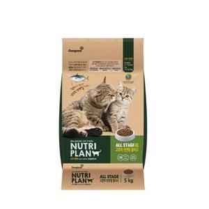 뉴트리플랜 고양이 전연령 플러스 5kg 집사의 선택 고양이사료