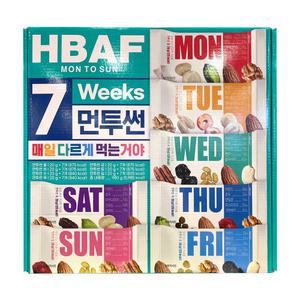 코스트코 HBAF 바프 먼투썬 7주 980g (20g x 49봉) 견과류믹스 영양간식