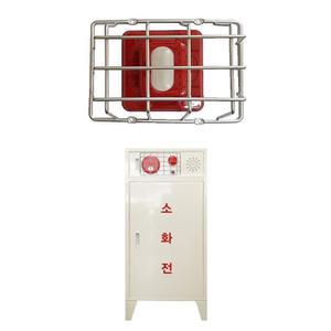 시각경보기 소화전 상부 발신기 표시등 보호망 소방용품 안전용품