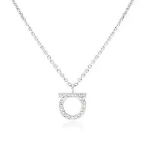 여성 라지 간치니 크리스탈 목걸이 76 0132 0696657)