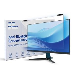 힐링쉴드 11890341 24인치 A타입 모니터 블루라이트차단 보호필름 거치식 조립형 양면필터