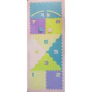 Q 사방치기놀이매트 파스텔