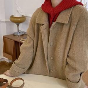 [엔비]도톰 바라클라바  페이크 후드 넥워머 겨울 방한 빕 여성