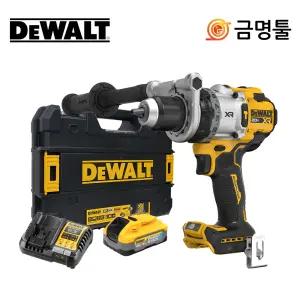 디월트 DCD1007H1T 충전햄머드릴 20V 5.0AH 1팩 BL모터 3단 속도조절 무선 함마 드릴