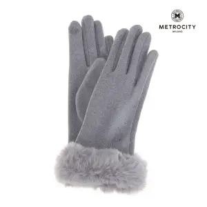 [롯데백화점]메트로시티 페이크퍼 여성 모직장갑 MGLF-W415