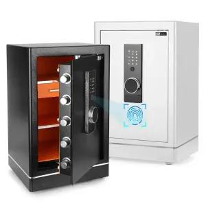 아이이피 R60FP 지문인식 디지털금고 이동식금고 사무실보관함 이중보안 보석함내장