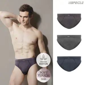 스모키 삼각팬티 남성속옷 3종세트